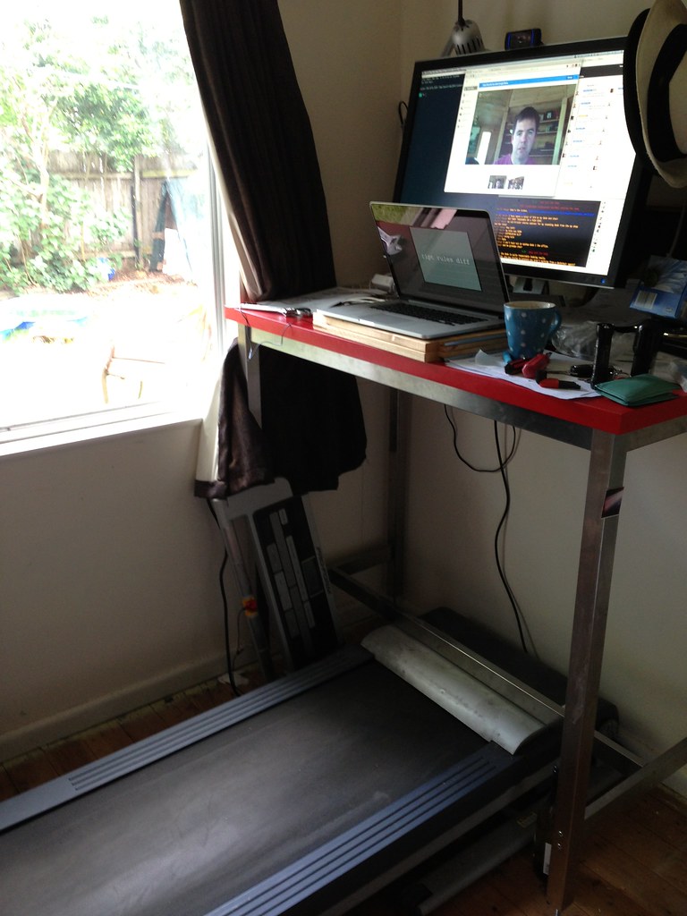 Treadmill desk